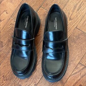 Vagabond Women’s Glossy Black Slip-On Loafers